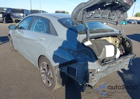 2023 Hyundai Elantra Hybrid Limited from USA, damaged, VIN KMHLN4AJ0PU046861
